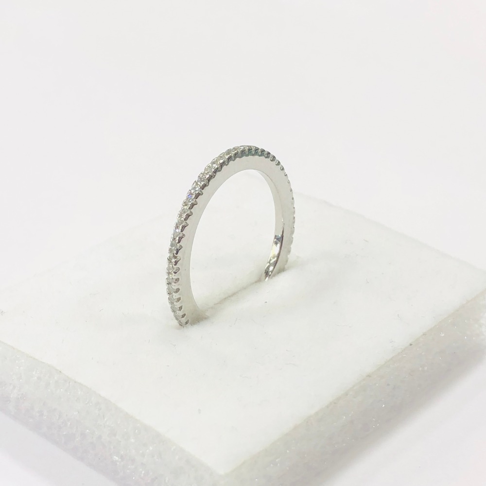 925 sterling silver classic diamond ring for women