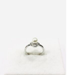 925 sterling silver pearl ring for women
