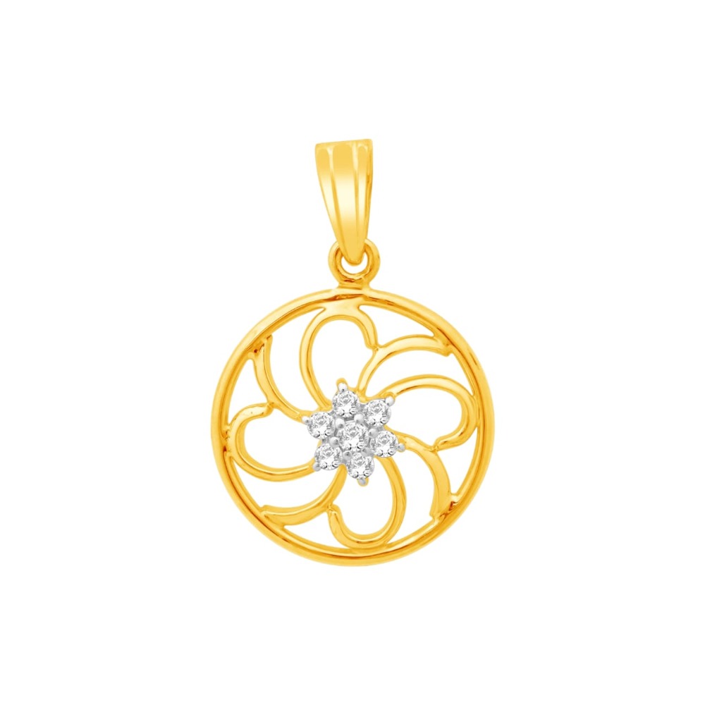 22KT Gold Fancy Pendant JK-P002