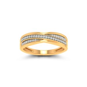 22kt gold cz fancy ladies ring jk-lr002