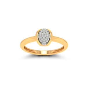 22kt, 916 gold cz designer ring for women jk-lr001