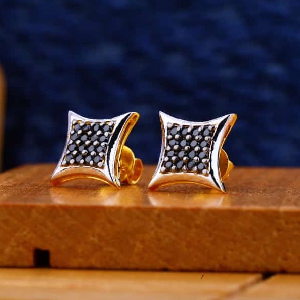 18KT Rose gold hallmark Elegant design  Earring