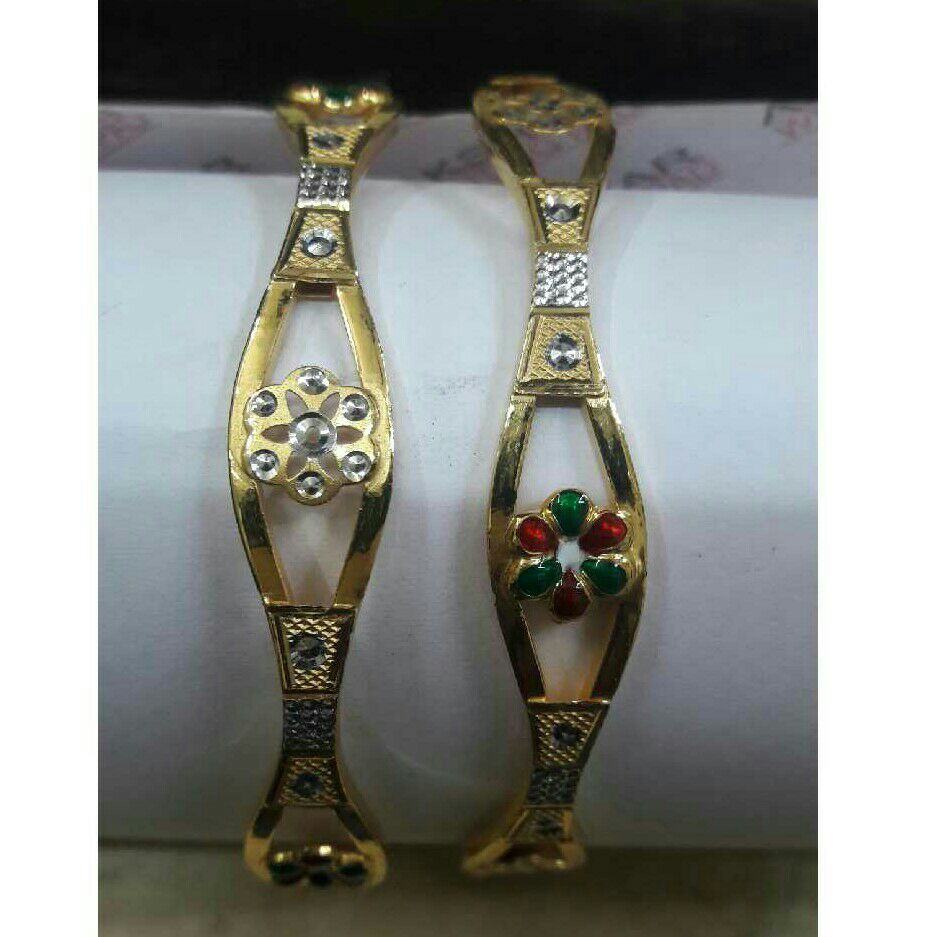 916 Gold Attractive Bangles For Ladies