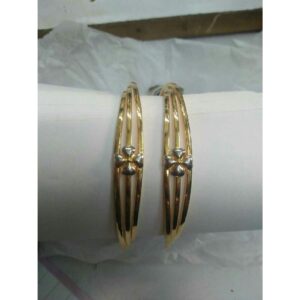 916 Gold Classic Ladies Bangles
