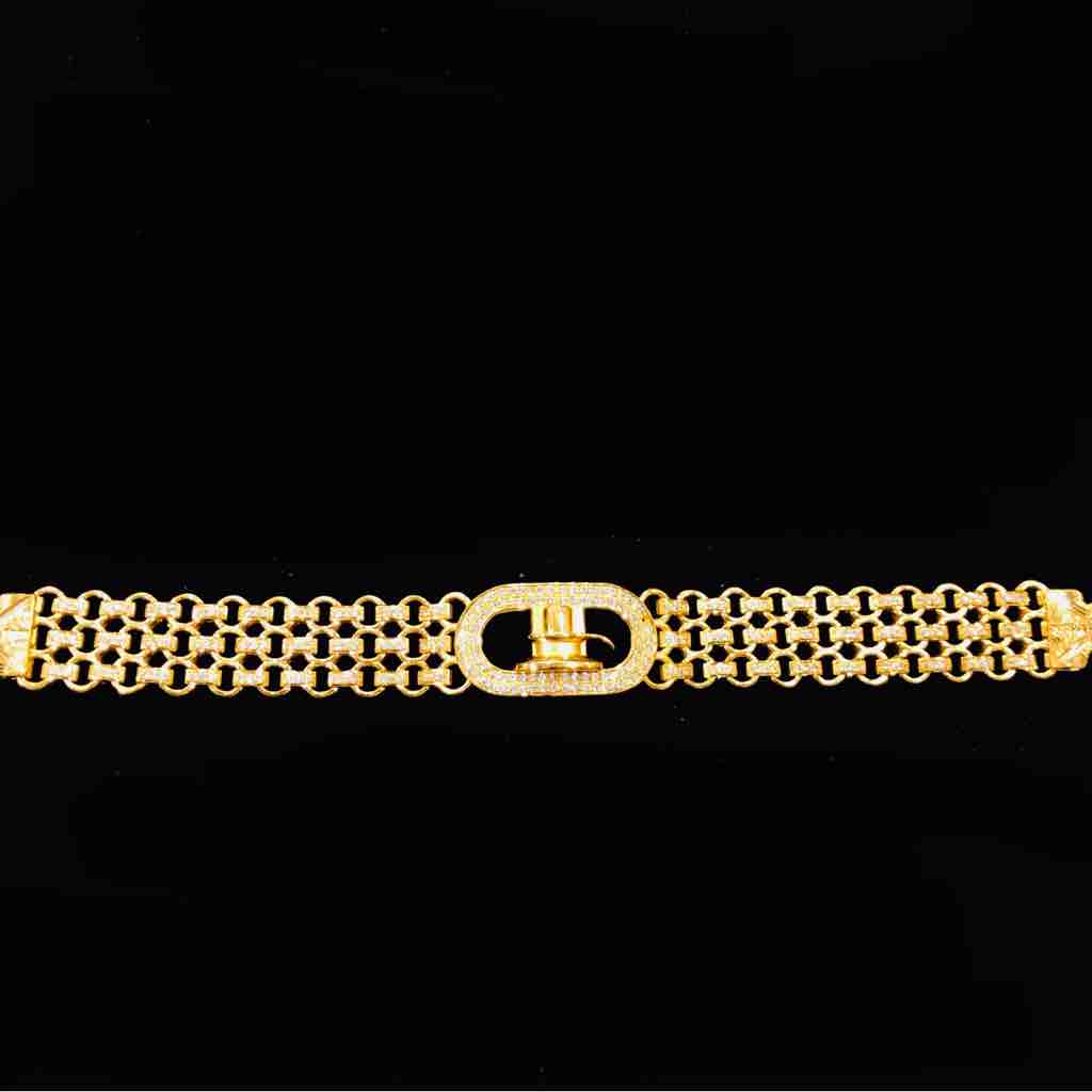 22kt 916 exclusive gents bracelet