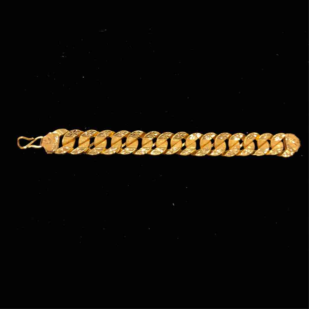 916 22ct gents exclusive bracelet
