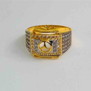 18kt exclusive gents ring