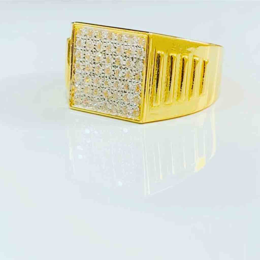 22kt exclusive gents engagement ring - Image 2