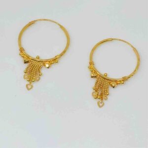18kt exclusive fancy earring kadi