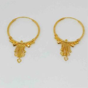 18kt exclusive fancy earring kadi