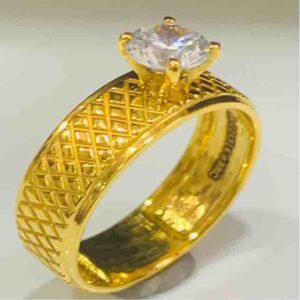 22kt 916 exclusive engagement ladies ring