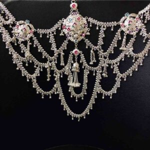 Colorful Shilpa Silver Kandora