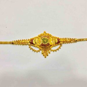 916 Gold Traditional Ladies Bajubandh