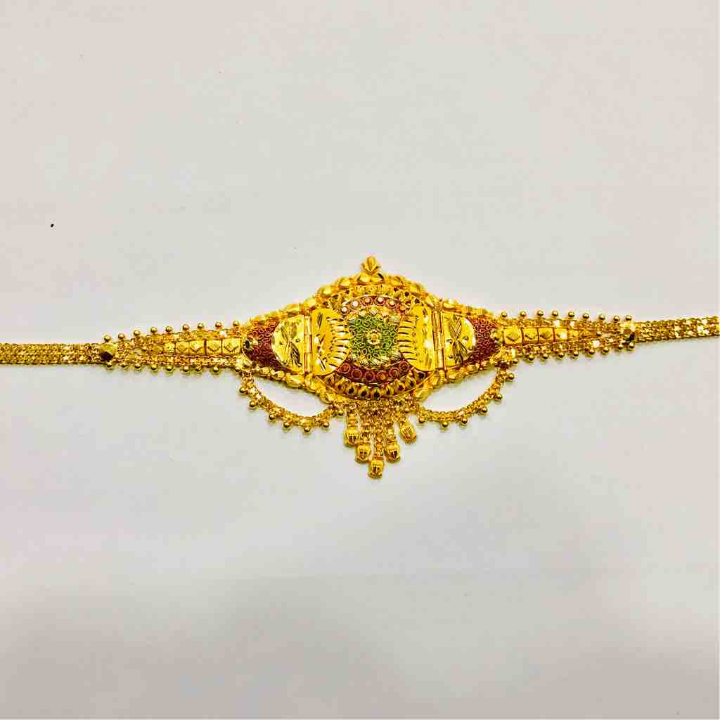 916 Gold Traditional Ladies Bajubandh - Image 3