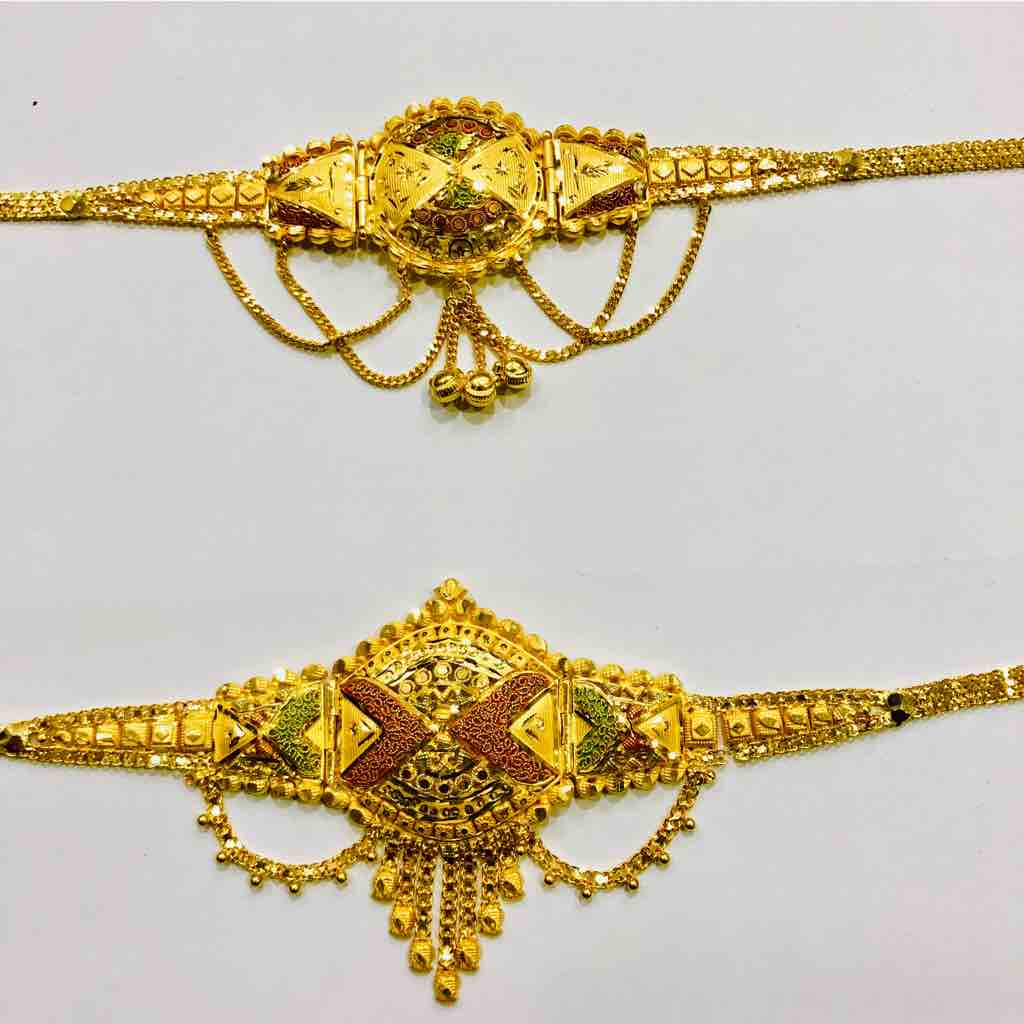916 Gold Traditional Ladies Bajubandh - Image 2