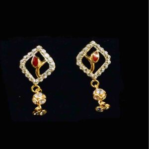 22KT Gold Exclusive Diamond Earrings