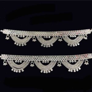 750 Silver Jasti exclusive fancy zulla payal