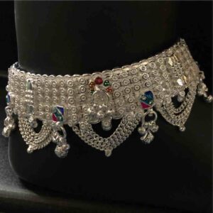 Broad Silver Zulla Payal