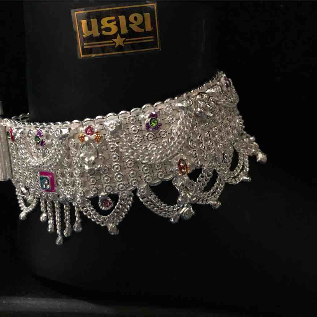 Broad Silver Zulla Payal