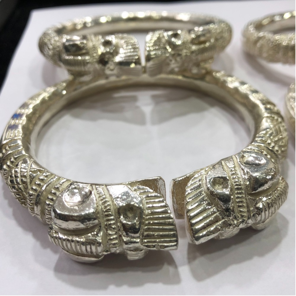 925 Sterling Silver Rajasthani Gents Kada