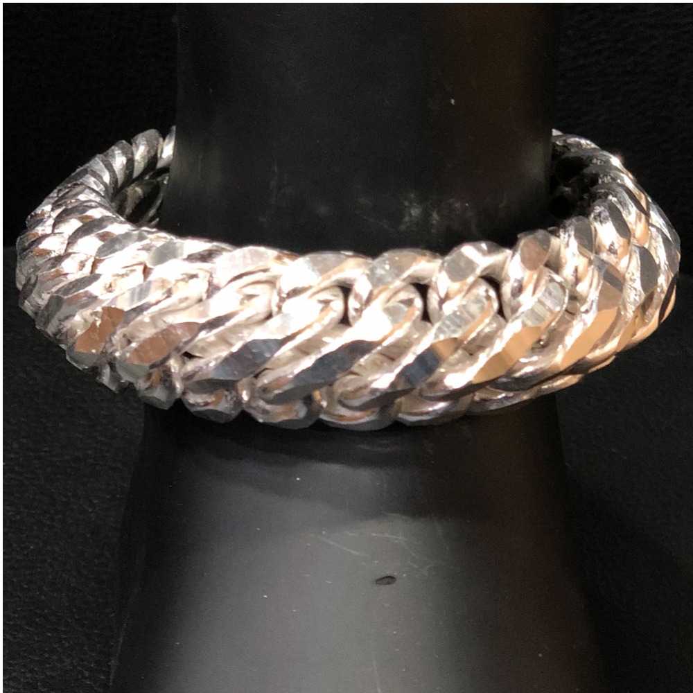 925 Sterling Silver Thick Ladies Anklet