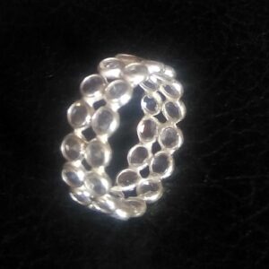 Silver Plain Ladies Ring