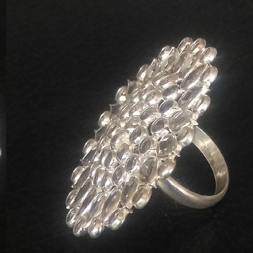 Silver Antique Ladies Rings - Image 2
