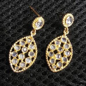 Trendy Silver Sterling Ladies Earrings