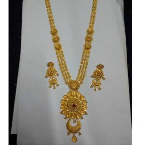 916 Gold Classic Ladies Necklace Set