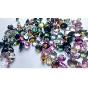 1ct oval multicolored tourmaline