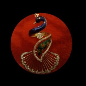 Attractive Peacock Shaped CAD Design Pendant