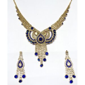 Designer  Gold Plated Diamond Necklace
