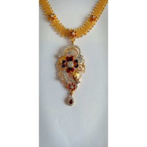 916 fancy Diamond necklace