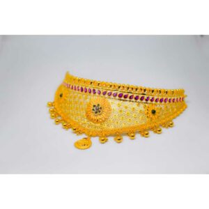 916 Gold Light Weight Chokar Set