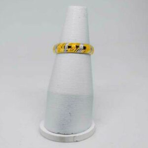 Ladies Ring With Rodium