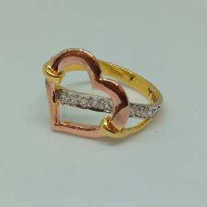 18KT Rose Gold Designer Ladies Ring