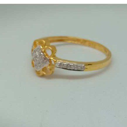 22KT Antique Gold Ladies Ring - Image 2
