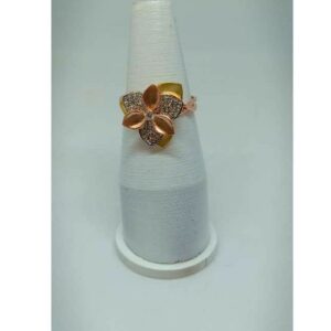 18KT Tri Coloured Rose Gold Ladies Ring