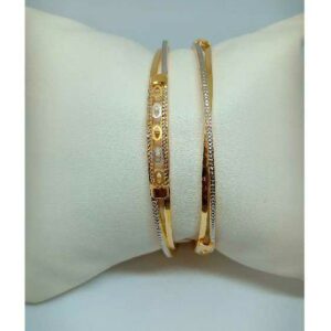 22KT Gold Trendy Copper Kadli