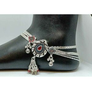 Silver Antique Ladies Payal