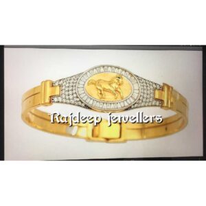 916 Gold Stylish Bracelet For Gents