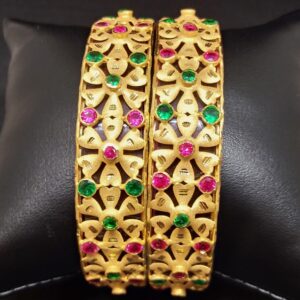 916 Gold Traditional Rajwadi Bangles