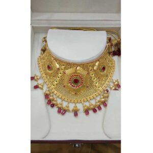 22KT Gold Bridal Necklace