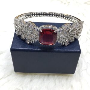 Silver Forming Classic Diamond Bracelet