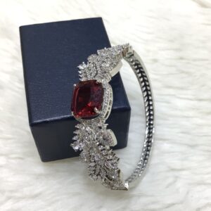 Silver Forming Classic Diamond Bracelet