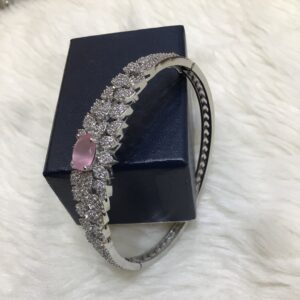 Silver Forming Bracelet For Wedding