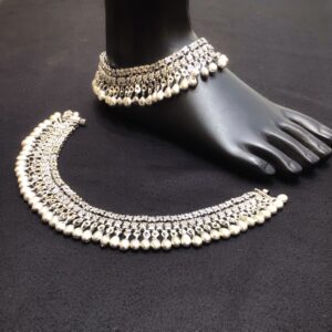 925 Silver Antique Payal