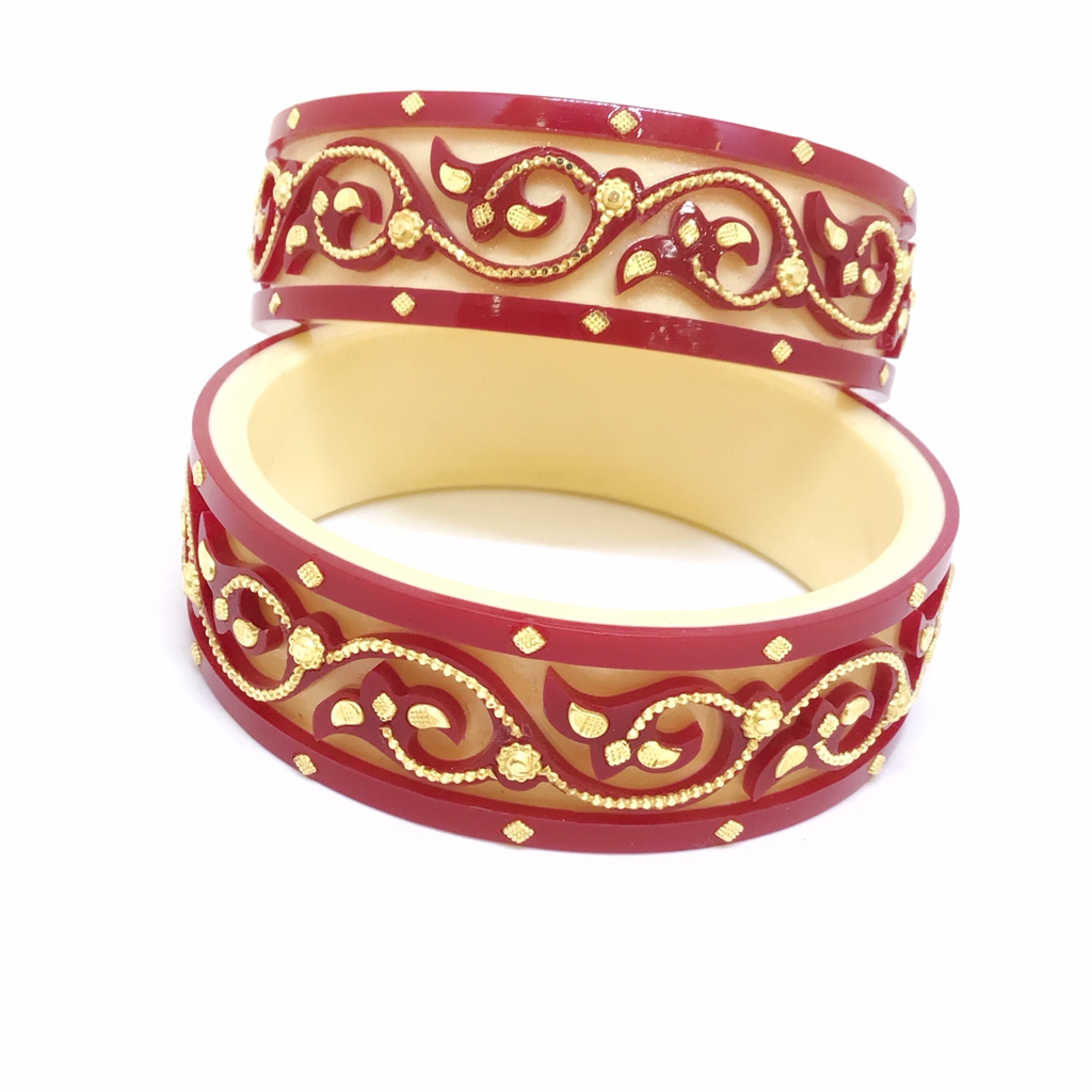 916 Gold Fancy Ras Chudi - Image 2