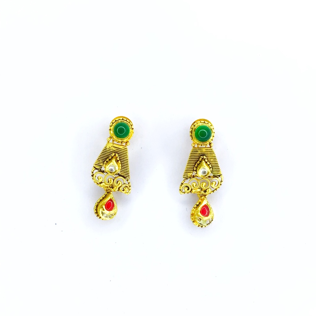 FANCY ANTIQUE GOLD SET FOR LADIES - Image 2