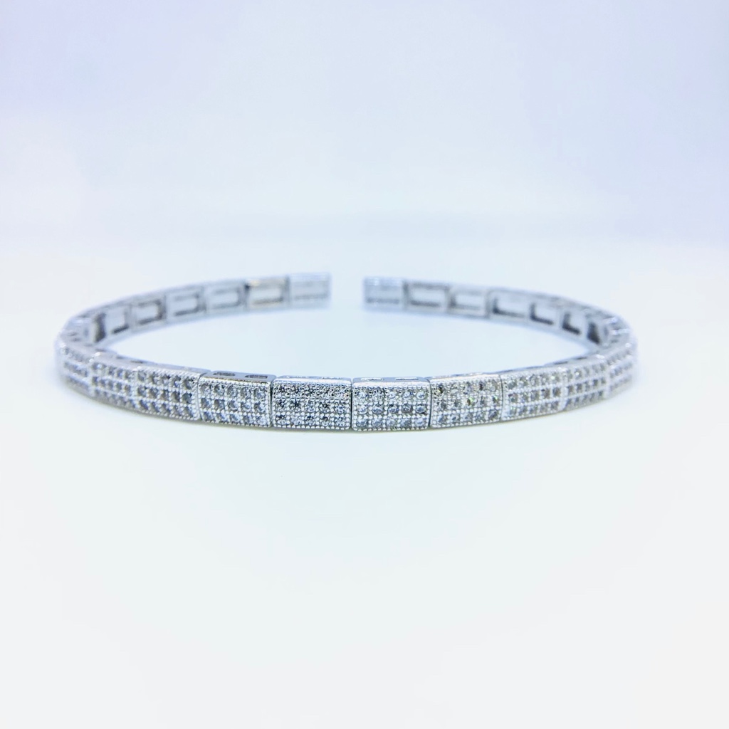 STERLING SILVER FANCY KADA BRACELET